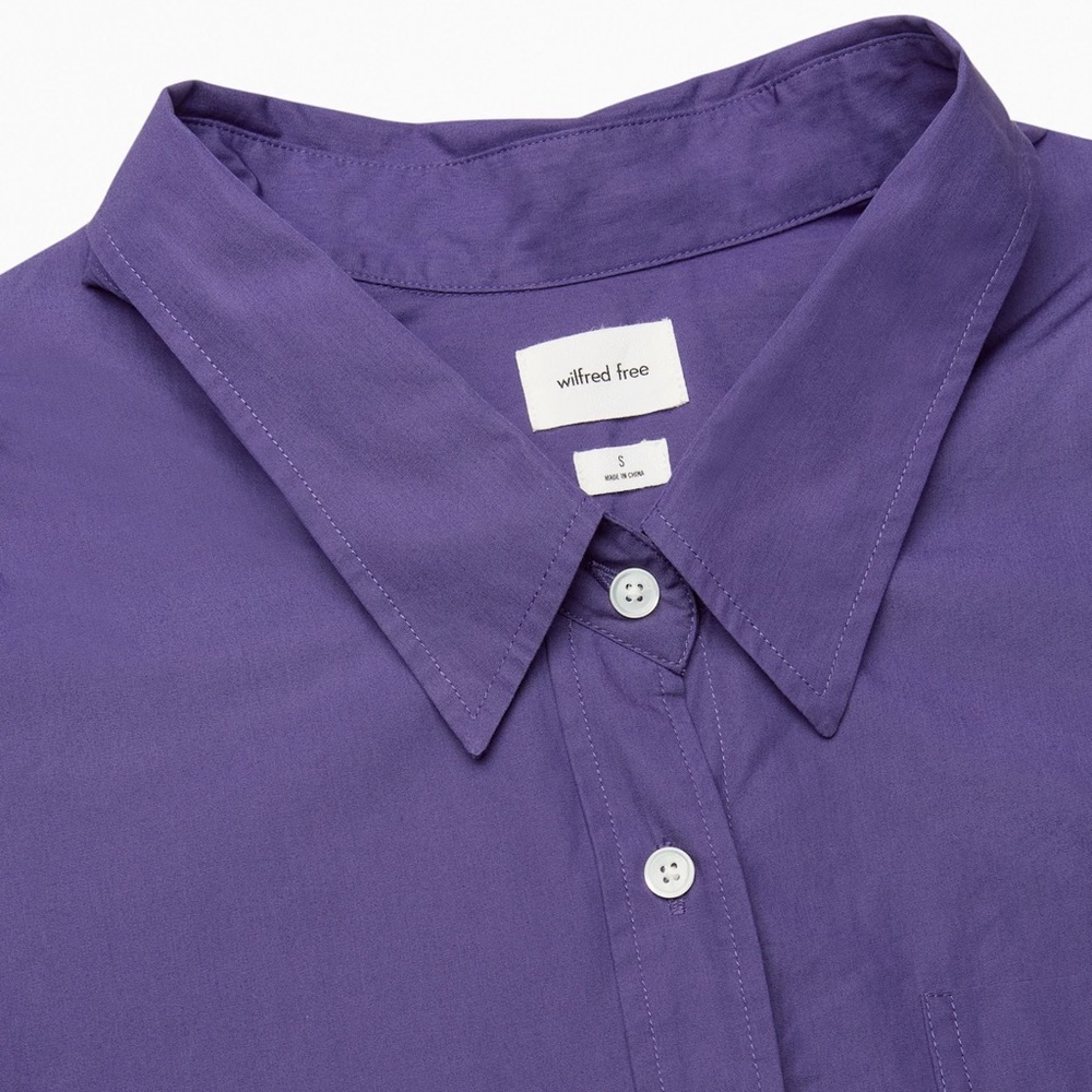 Aritzia Wilfred Free Relaxed Shirt Size Small - Picture 6 of 9